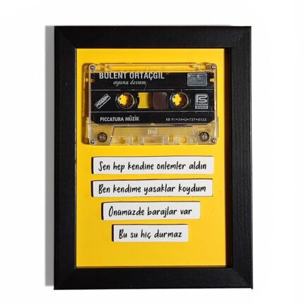 Kaset Tablo - Bülent Ortaçgil - Bu Su Hiç Durmaz