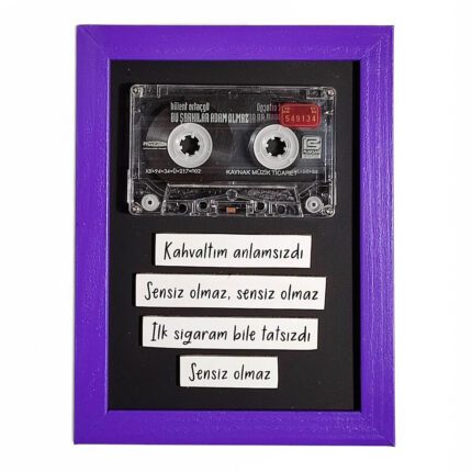 Kaset Tablo - Bülent Ortaçgil - Sensiz Olmaz