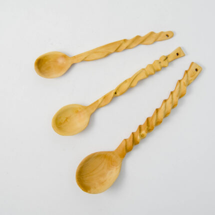 Ağaç Kaşık Seti – Şimşir – 3 Parça