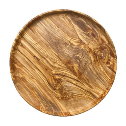 Ağaç Sunum Tabağı - Zeytin - Büyük